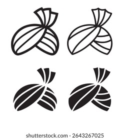 pagri collection vector design with white background