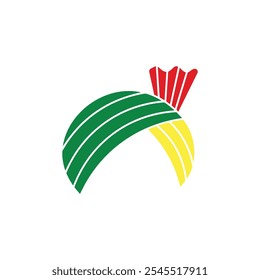 Pagri or Head Wear Icon Vector