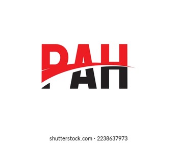 PAH Letter Initial Logo Design Vector Illustration