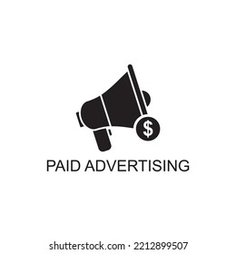 Paid Advertising Icon , Marketing Icon