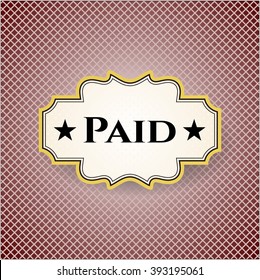 Paid banner