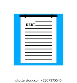 Paid bill invoice icon vector status button of success completed payment flat symbol, concept of valid verified pay notice notification with check mark receipt. 