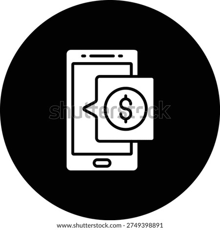Paid Content vector icon. Can be used for printing, mobile and web applications.