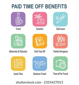 Paid Family Leave Benefits - PFL Benefits - sick time, paid time off, vacation benefits, death in the family, maternity, paternity leave, and other PTO