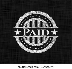 Paid on blackboard