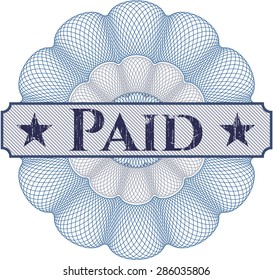 Paid rosette