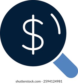 Paid Search Advertising Icon for Digital Marketing and PPC Campaigns