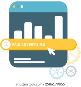 Paid search engine promotion, campaign illustrations and brand promotions