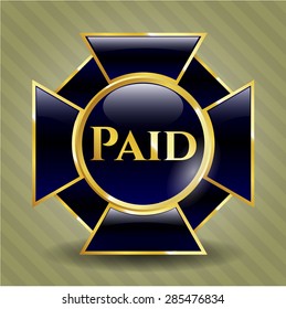 Paid shiny badge