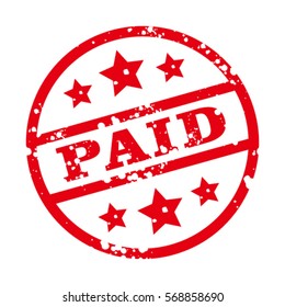 Paid Stamp Vector