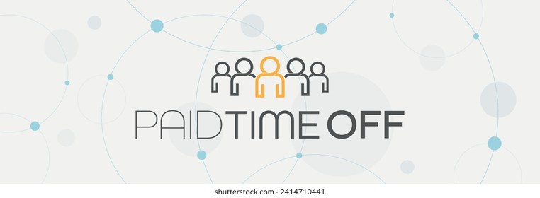 paid time off text on white background