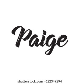 27 Paige Stock Vectors, Images & Vector Art | Shutterstock
