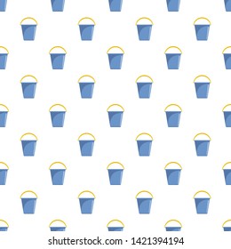 Pail pattern seamless vector repeat for any web design