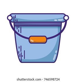 pail plastic object to clean house