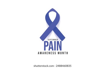 Pain awareness month. background, banner, card, poster, template. Vector illustration.