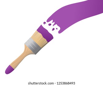 pain brush vector sign 