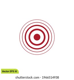 pain circle icon vector illustration simple design element