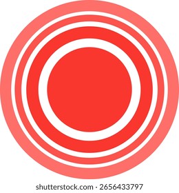 Pain circles icon .Vector Illustration
