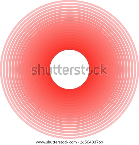 Pain circles icon .Vector Illustration

