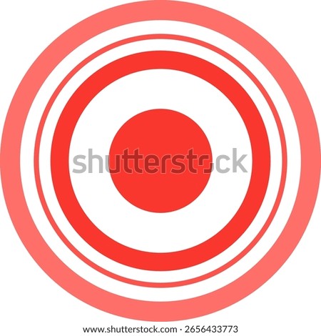 Pain circles icon .Vector Illustration
