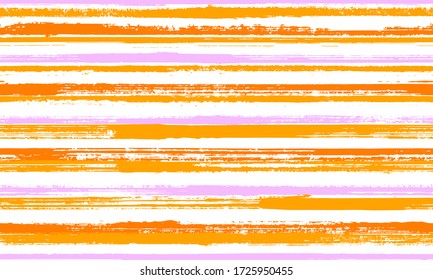 Pain handdrawn straight lines vector seamless pattern. Messy interior wall decor design. Scratchy geometric straight lines, stripes background swatch. Seamless ornament.