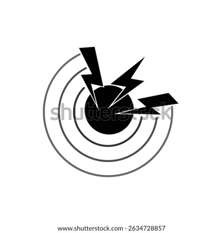 Pain Icon Design. Representing Management .pain point. Chronic Pain. Pain Relief icon. Analgesics. Vector graphics icon.