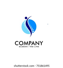 Pain Relief Vector Logo Design Vector