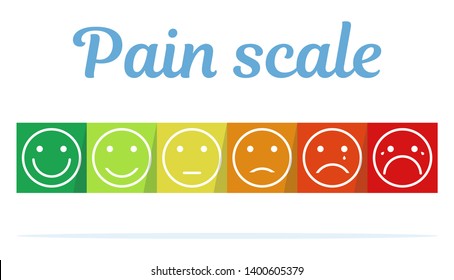 ペインスケールスライダバー 横線グラフは 痛みの段階を示し 苦しみを評価します ベクターイラストクリップアート 測定 カルテ のベクター画像素材 ロイヤリティフリー Shutterstock