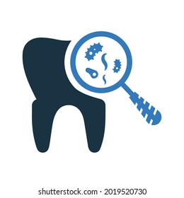 Pain, teeth problem Icon. Simple editable vector design isolated on a white background.