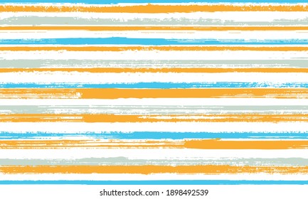 Pain thin rough stripes vector seamless pattern. Old texture tartan plaid print design. Retro texture rough stripes, lines background swatch. Endless backdrop.