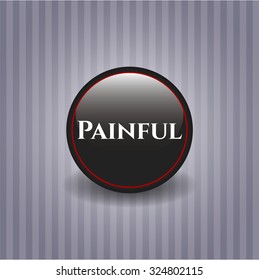 Painful black emblem