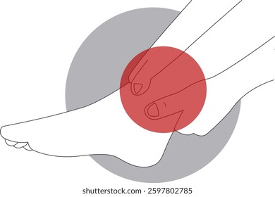 Painful Injuries to Hand and Leg Illustration. Isolated Flat Vector Graphic.