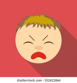 Painfully icon. Flat illustration of painfully vector icon for web