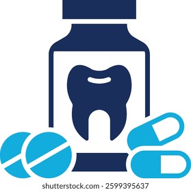 Painkiller Icon Element For Design