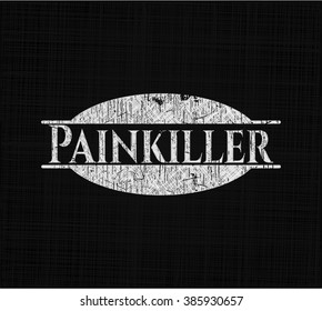 Painkiller auf einer Tafel