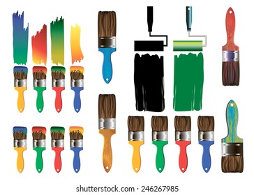 paint abstract art colorful vector illustration design