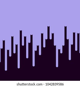 Paint. Abstract minimal modish pattern