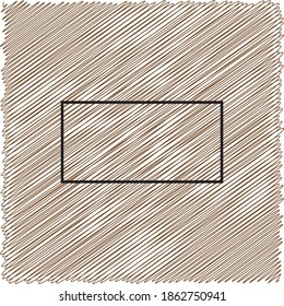 Paint background. Line draw  background. Vector picture.