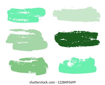 Paint background texture stains collection. Cute ink brush stroke splashes. Dirty artistic design elements, boxes, frames for text. Watercolor texture paint ink stains isolated on white.