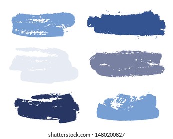 Paint background texture stains collection. Cool ink brush stroke splashes. Dirty artistic design elements, boxes, frames for text. Watercolor texture paint ink stains isolated on white.