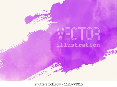 Paint banner. Brush stroke. Vector grunge background with place for your text.
