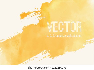 Paint banner. Brush stroke. Vector grunge background with place for your text.