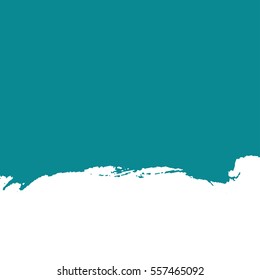 Paint banner. Brush stroke. Vector grunge spot with place for your text.