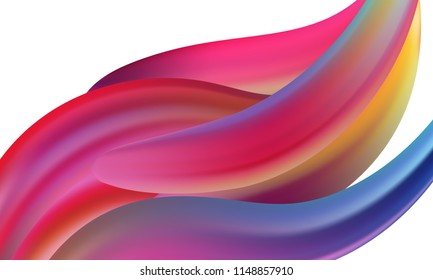 
Paint banner. Creative foil hologram background. Line pattern. Paint brush. Gradient in abstract style on light background. Soft color background. Hologram light vector background.