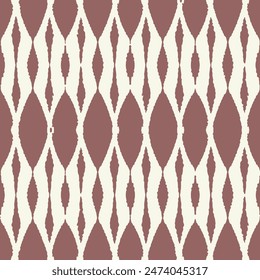 Paint beige brown hang line fabric , Seamless trendy endless pattern illustration stripe vector print ethnicity botanical fashion colorful drawing beautiful textile ornamental ogee endless ornament 