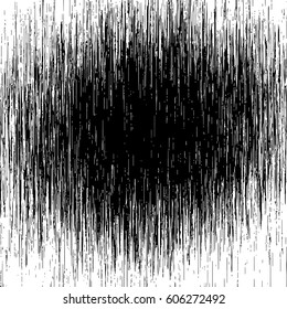 paint black color smeared. abstract black stain. grunge texture. black background. vector illustration.