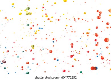 Paint Blobs and Splatters Vector