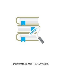 Paint Book Logo Icon Design