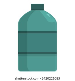 Paint bottle icon cartoon vector. Room class space. Ceramic activity