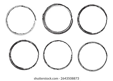 Paint brush blob, circle shape, round chalk bubble,